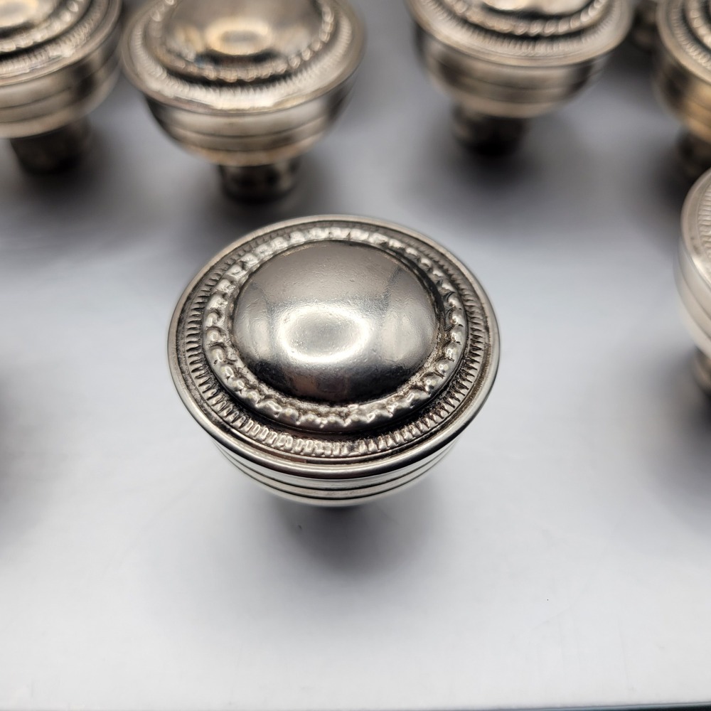 Top Knobs M198 Contessa Cabinet Knob 1.25" Antique Pewter Round Metal - Picture 3 of 9